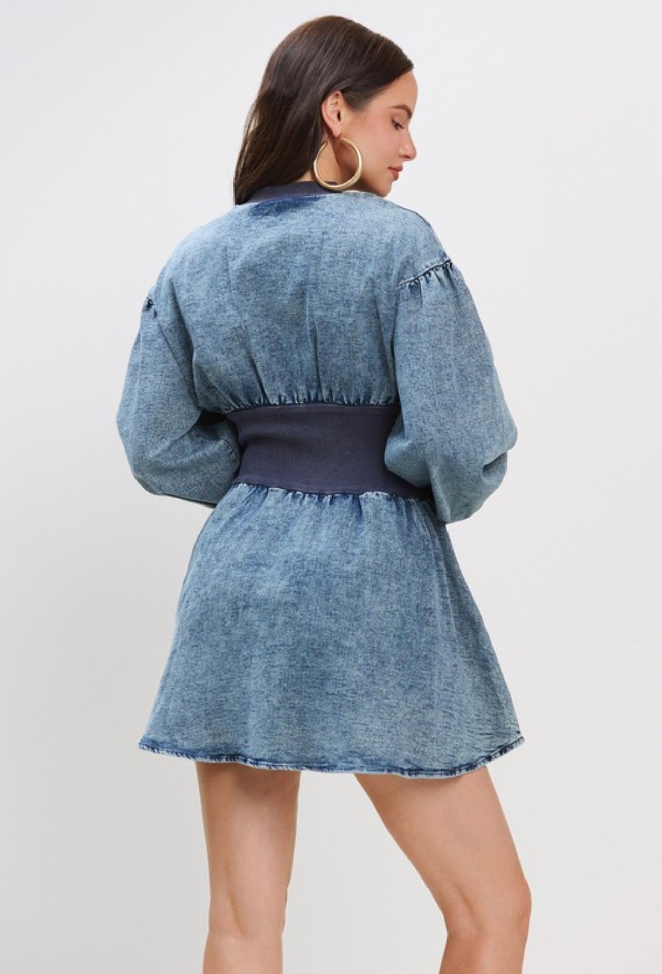 Denim Mini Dress