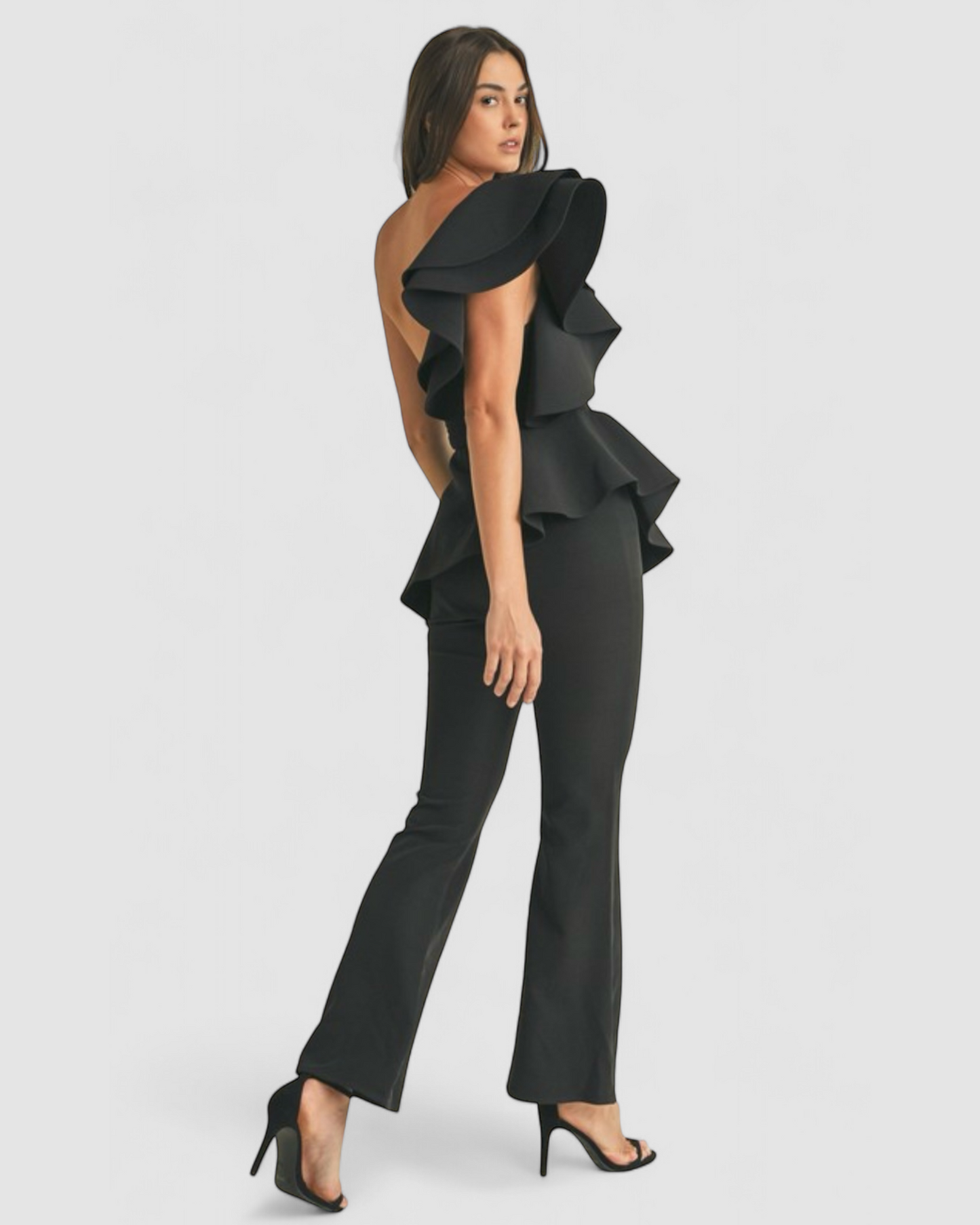 One Shoulder Jumpsuit