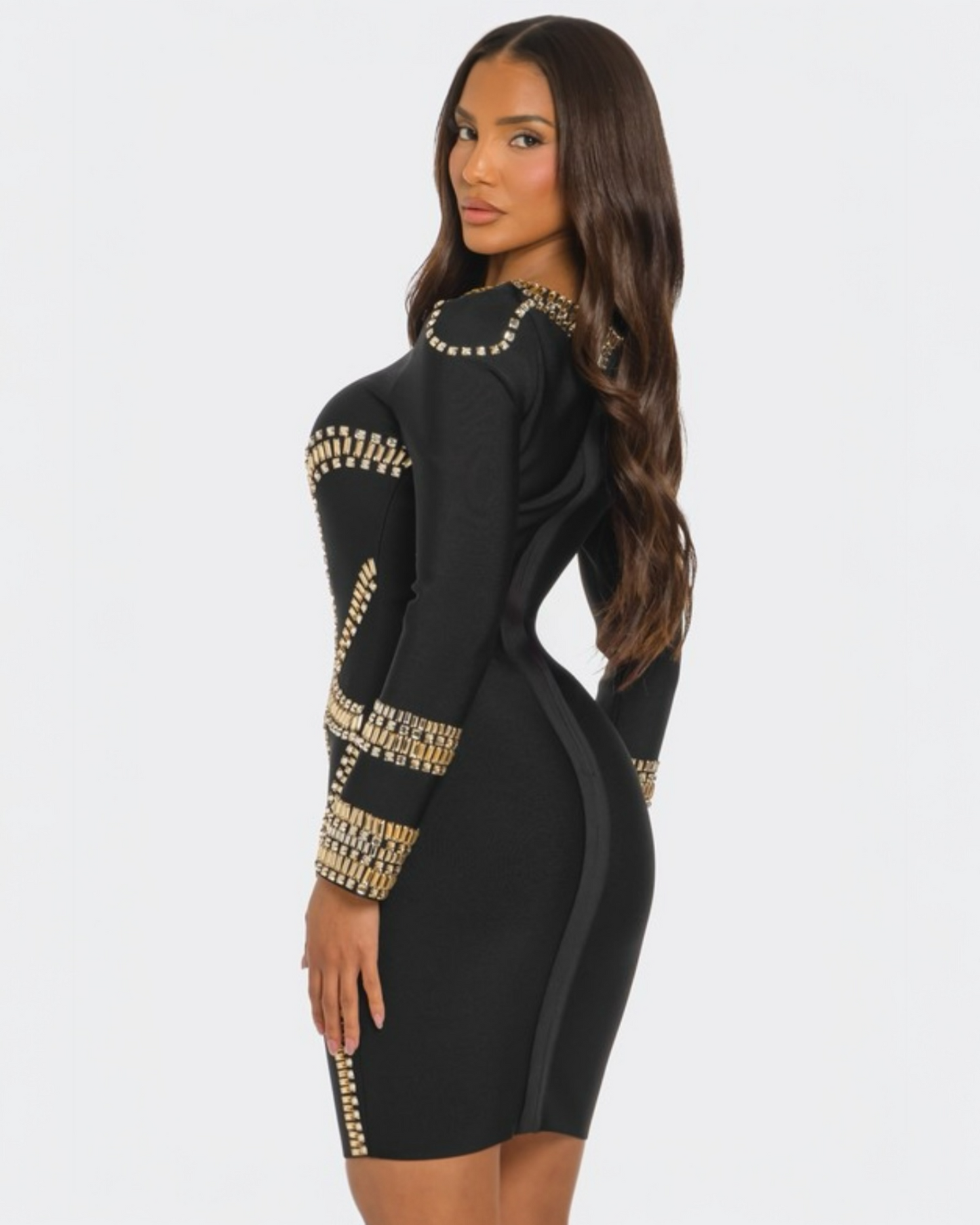 Haute Gems Bodycon Dress